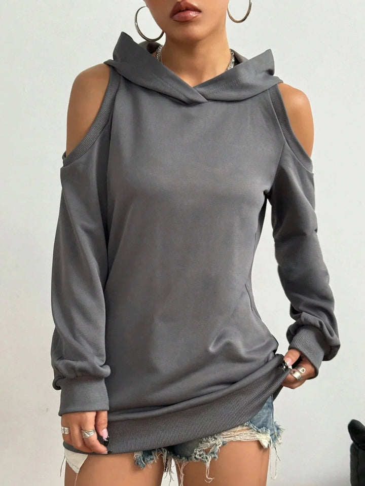 Camélia™ — Sweat élégant aux épaules ajourées