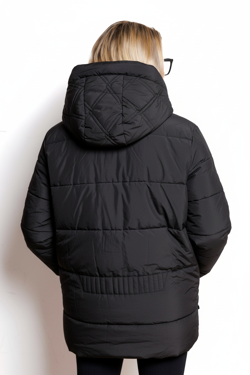 Éliane™ | Veste d’hiver chaude, légère et imperméable Plus Size