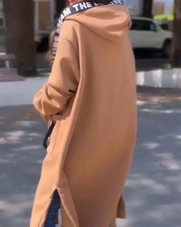 Marie-Claire™ | Sweat à capuche long et élégant