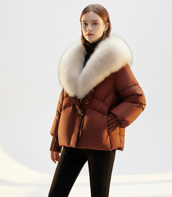 Élodine™ — Manteau élégant au col affirmé