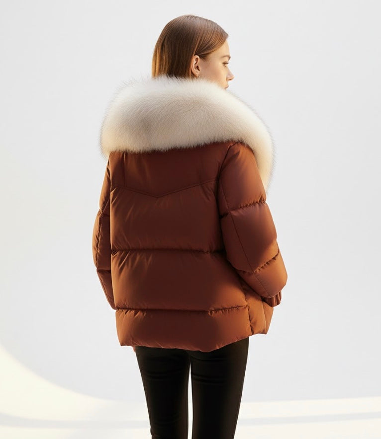 Élodine™ — Manteau élégant au col affirmé