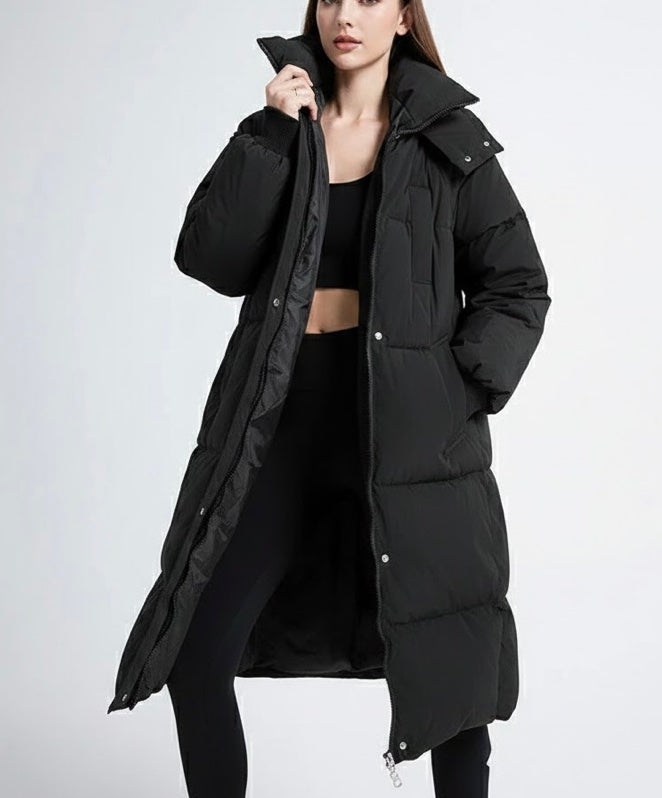 Clarisse™ — Manteau long matelassé élégant hivernal