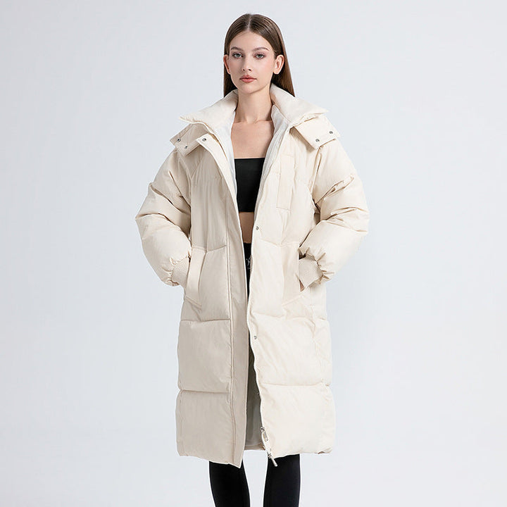 Clarisse™ — Manteau long matelassé élégant hivernal