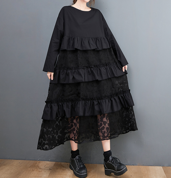 Gabrielle™ — Robe longue fluide confortable naturelle