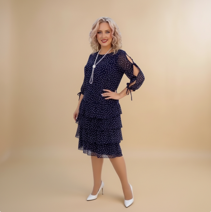 Marlene™ – Élégance confortable à pois intemporels