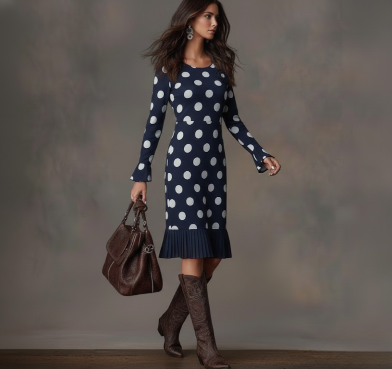 Marguerite™ | Robe élégante confortable intemporelle féminine