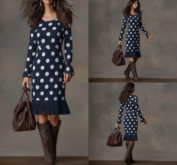 Marguerite™ | Robe élégante confortable intemporelle féminine