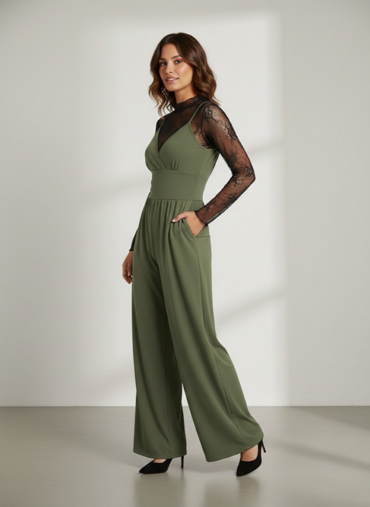 Solène™ — Ensemble combinaison élégant dentelle moderne