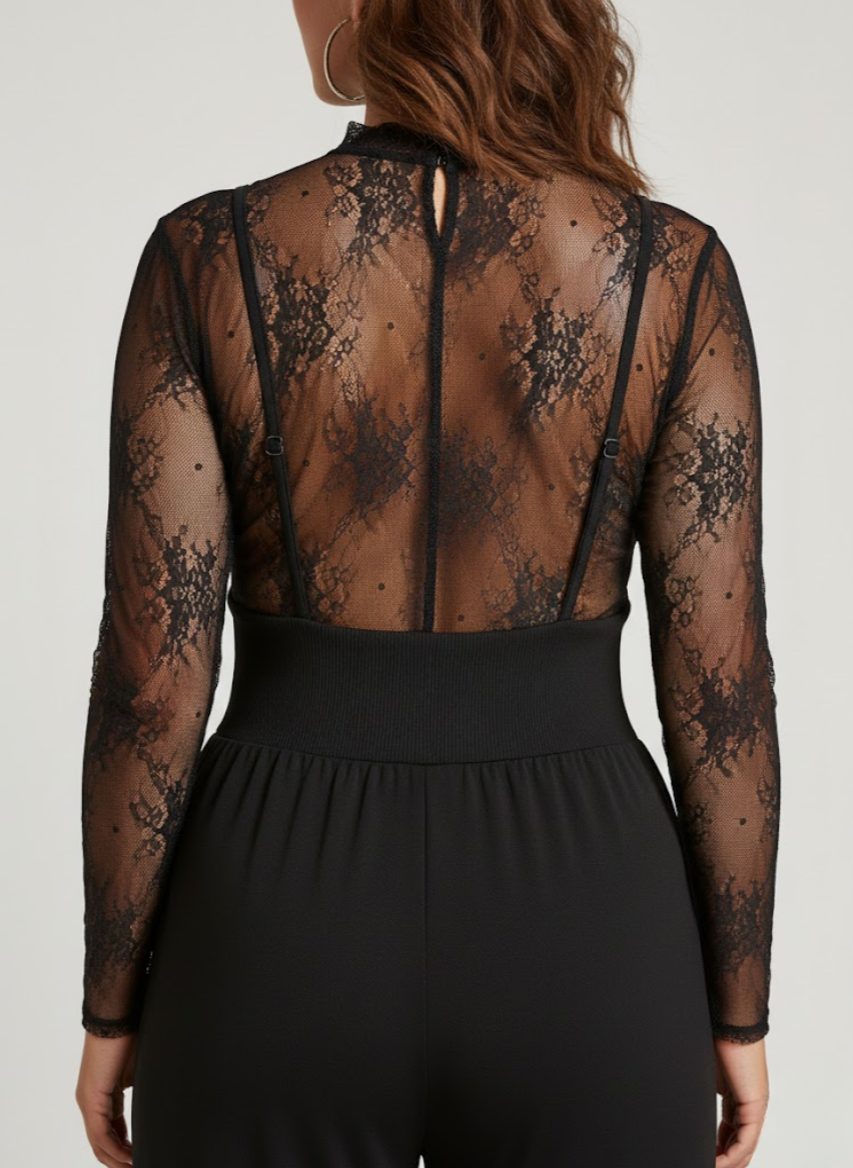 Solène™ — Ensemble combinaison élégant dentelle moderne