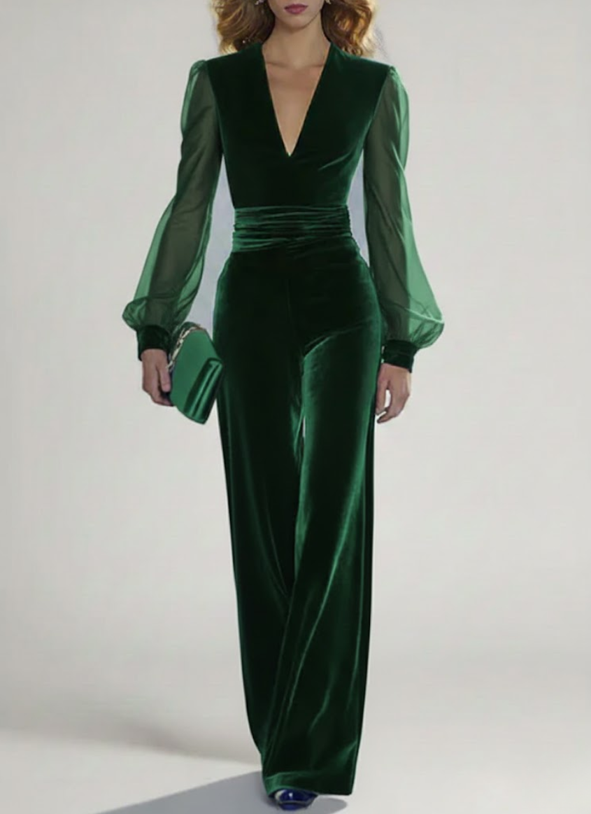 Juliette™ - combinaison pantalon élégante fluide intemporelle