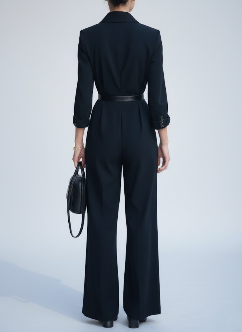 Séverine™ — Combinaison tailleur élégante structurée intemporelle