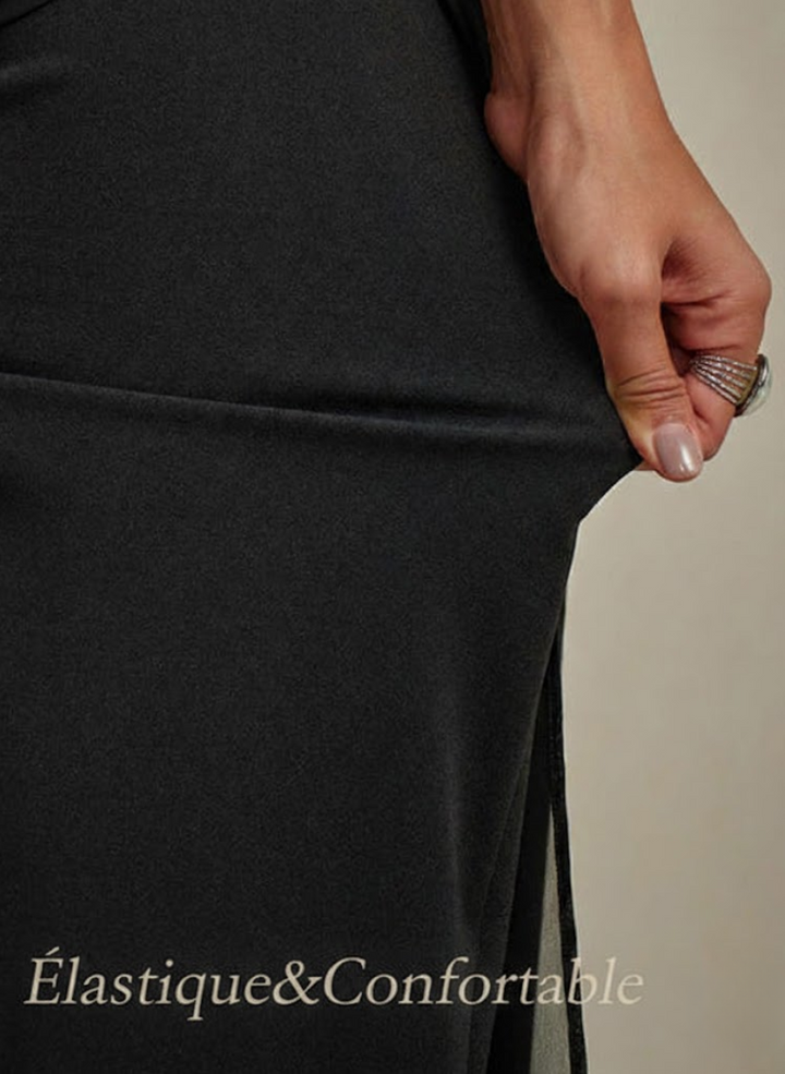 Delphine™ — Pantalon large fluide élégant aérien