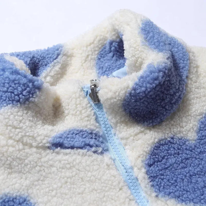 Katharina™ | Veste Réversible à Cœur – Élégance et Douceur Polyvalente