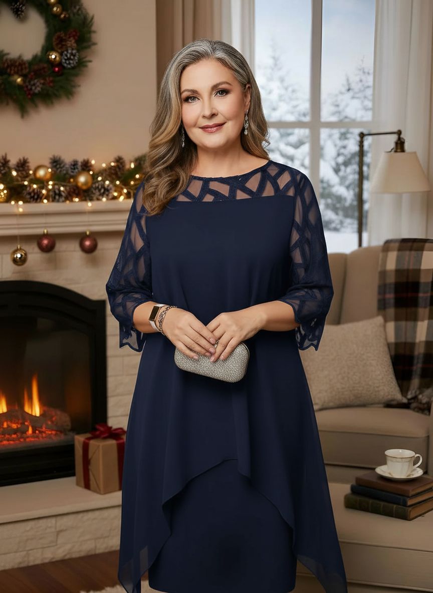 Madeleine™ — Robe élégante dentelle confort quotidien