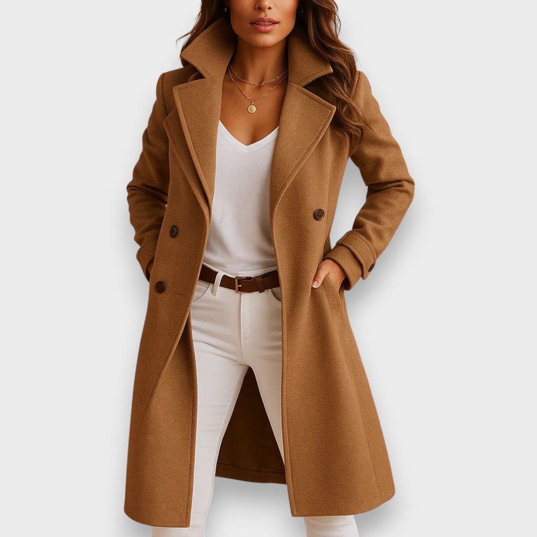 Nora Élise™ — Manteau élégant à la coupe féminine
